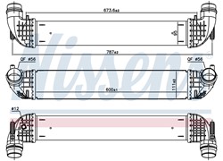 HLADNJAK INTERCOLERA OPEL ASTRA 016- 1,4 ECOTEC