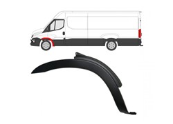 PVC RUB PRED. BLATOBRANA IVECO DAILY 014- DX
