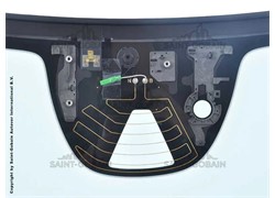 ŠAJBA VOVLO XC40 018- SENZOR ACUST GRIJAČ TELECAMERA GLAVISTA