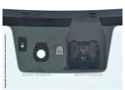 ŠAJBA HYUNDAI I20 20- SENZOR KIŠE/VLAGE AKUST KAMERA PILKINGTON