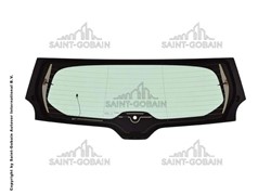 ZADNJA ŠAJBA PEUGEOT 5008 09-17 - ZATAMNJENA ANTENA STARGLASS