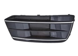 REŠETKA PRED. BRANIKA AUDI Q5 017- DX SIVA S KROM LAJSNAMA