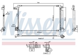 HLADNJAK KLIME TY YARIS 020- 1,5 HIBRID