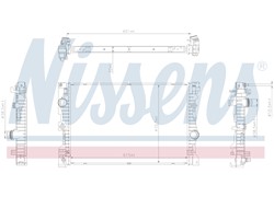 HLADNJAK VODE BMW X3 G01 017- X4  (615X410)