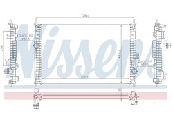 HLADNJAK VODE CIT PEUGEOT OPEL 016-022-
