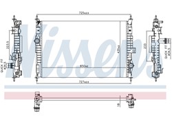 HLADNJAK VODE OPEL GRANDLAND 017-