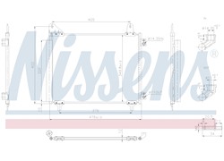 HLADNJAK KLIME OPEL CORSA F 019- PEUGEOT 019-