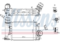 HLADNJAK INTERCOLERA 1,3 DGI NISSAN QAUSHAI 017-  021-