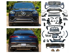BRANIK PRED.+ZAD. MER. GLE COUPE C167 020- BODY KIT