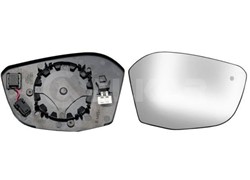 STAKLO RETR. PEUGEOT 308 021- DX S MRTVIM KUTEM (2PIN)
