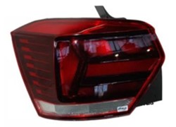STAKLO ŠTOPLAMPE VW POLO 017- LX